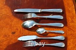 Christofle Vendome Silver Plated 14 Pcs. Set for Two