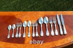 Christofle Vendome Silver Plated 14 Pcs. Set for Two