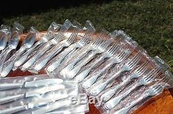 Christofle Vendome Silver Plated Flatware 48 Pcs Set in 12 Settings