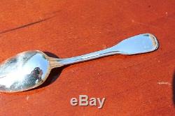 Christofle Versailles Silver Plated Demitasse Moka Espresso Spoons Set of Twelve