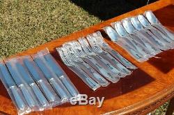 Christofle Versailles Silver Plated Flatware 18 Pcs Set in 6 Settings