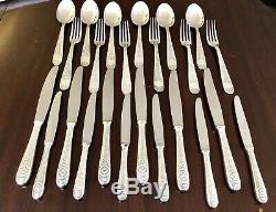 Christofle Villeroy Silver Plated Set 24 Pcs For 6 People