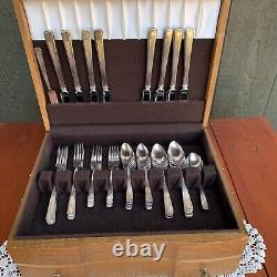 Community plate Silverware set vintage With odds N ends 70 Pieces Total