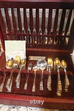 Coronation Community Silverplate Service for 12 Plus Serving Pieces (77)