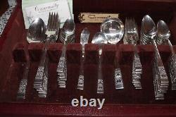 Coronation Community Silverplate Service for 12 Plus Serving Pieces (77)