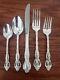 Countess deep silver plate flatware 24 settings serving international 132 pc