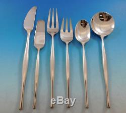 Design III by Towle / Lauffer Norway Silverplate Flatware Set Service 51 Pieces