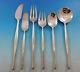 Design III by Towle / Lauffer Norway Silverplate Flatware Set Service 51 Pieces