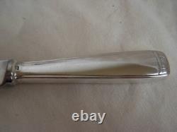 ERCUIS, CHAUMONT, FRENCH SILVERPLATED HANDLES DINNER KNIVES, 12 PIECES, 1930s YEARS
