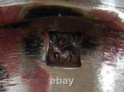 ERCUIS, CHAUMONT, FRENCH SILVERPLATED HANDLES DINNER KNIVES, 12 PIECES, 1930s YEARS