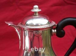 ERCUIS French Silverplate Tea Coffee Set 5 Pcs Shell Louis XV Model