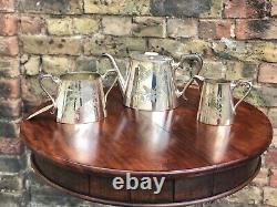Edwardian Silver Plate Tea / Coffee Set