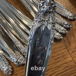 Eldan Prelude Nickel Silver Flatware Service For 12 138 Pcs Excellent Look
