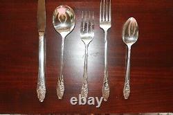 Evening Star Community Silverplate Service for 12 Plus Serving Pieces (80)