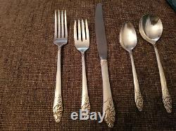 Evening Star by Community Plate Silverplate Flatware Set Service For 12 76 Pcs