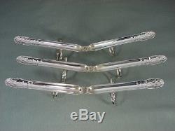 French Christofle Silverplate Flatware Set Of 12 Asparagus Tongs