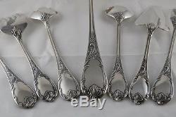 French Christofle Silverplate Flatware Set Of 144 Pieces, Marly Pattern