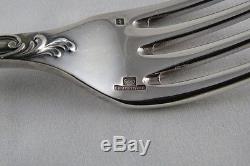 French Christofle Silverplate Flatware Set Of 144 Pieces, Marly Pattern