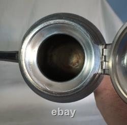 Five Piece Antique Silver Plated Tea Set Victorian Easthetic Engraved Taunton