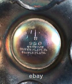 Five Piece Antique Silver Plated Tea Set Victorian Easthetic Engraved Taunton