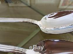 Flatware Christofle Aria silver plated 7 pieces set excellent condition
