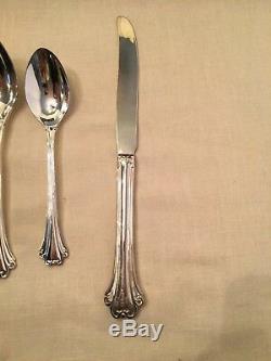 Flatware Service 16 + 4 Serving Piece American Chippendale Silverplate FB Rogers
