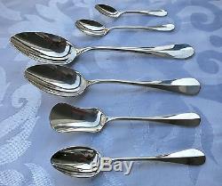 French Christofle Fidelio Silver Plate Flatware Set 24 PLACE SETTINGS 362 Pieces
