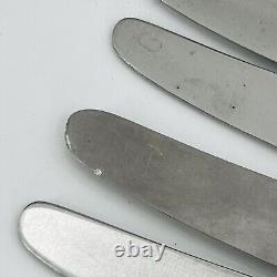 German Silver Plates S 100 Silber Flatware Set 48 Piece H Monogram