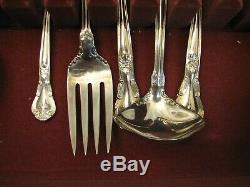 Godinger Silverplate Flatware Set Grand Master service for 16 with Box