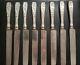 Gorham Silverplate set of 8 Knifes Royal c. 1888 monogrammed