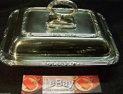Harrison Brothers & Howson, Sheffield Silver Covered Entree Dish Set / Tureen