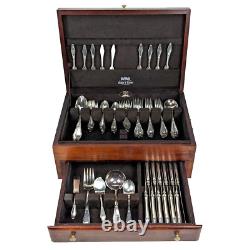 Holmes & Edward Jamestown 75pc Silverplate Flatware Set in Eureka Case