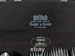 Holmes & Edward Jamestown 75pc Silverplate Flatware Set in Eureka Case