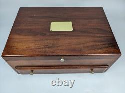 Holmes & Edward Jamestown 75pc Silverplate Flatware Set in Eureka Case