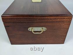 Holmes & Edward Jamestown 75pc Silverplate Flatware Set in Eureka Case