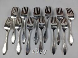 Holmes & Edward Jamestown 75pc Silverplate Flatware Set in Eureka Case