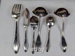 Holmes & Edward Jamestown 75pc Silverplate Flatware Set in Eureka Case