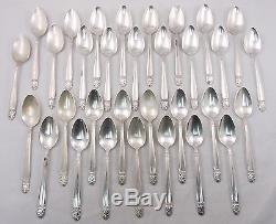 Holmes & Edwards Danish Princess 1938 158pc Silver Plated Flatware Set IS