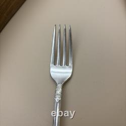 Holmes & Edwards Danish Princess Inlaid Silver Plate Flatware 103 Pieces & Case