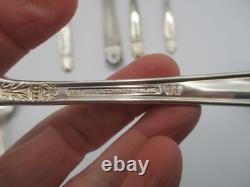 Holmes & Edwards Danish Princess Silverplate Flatware Huge Set 110 Pcs