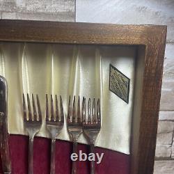 Holmes & Edwards Inlaid Flatware Set Of 43 Silverplate Plus Extra Read