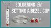 How To Solder And Set A Bezel Cup Beaducation Com