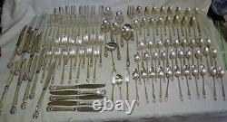 IS 1847 Rogers USA Eternally Yours 103pc Set Silverplate Flatware