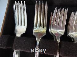 Inspiration Anchor 1933 Rogers Bros Is 89pc Serve 10+ Silverplate Flatware Set