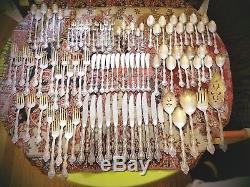 International INTERLUDE SILVERPLATE 1971 cutlery set with serving pieces (98 pcs)