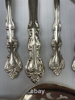 International'Interlude' Silverplate Flatware Service For 12 & 7 Serving Pieces