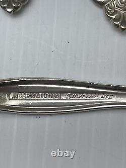 International'Interlude' Silverplate Flatware Service For 12 & 7 Serving Pieces