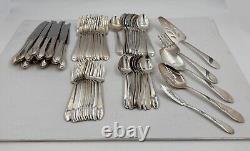 International Kimberly Silverplate Flatware Set Mixed Lot 64 Pieces