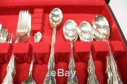 International Silver Co. Rogers & Co. Silverplate 100 PC Flatware Set With Chest
