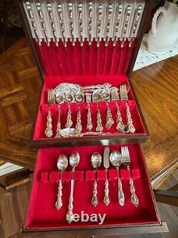 International Silver Full Set of Silverplate, Service for 12, Interlude